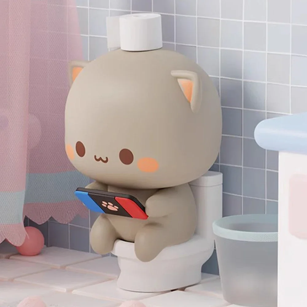 ميتاو القط 4 الموسم محظوظ القط رخيصة لطيف القط صندوق أعمى اللعب حقيبة أعمى الكرتون الشكل دمية ديكور المنزل بنين بنات دمى هدايا