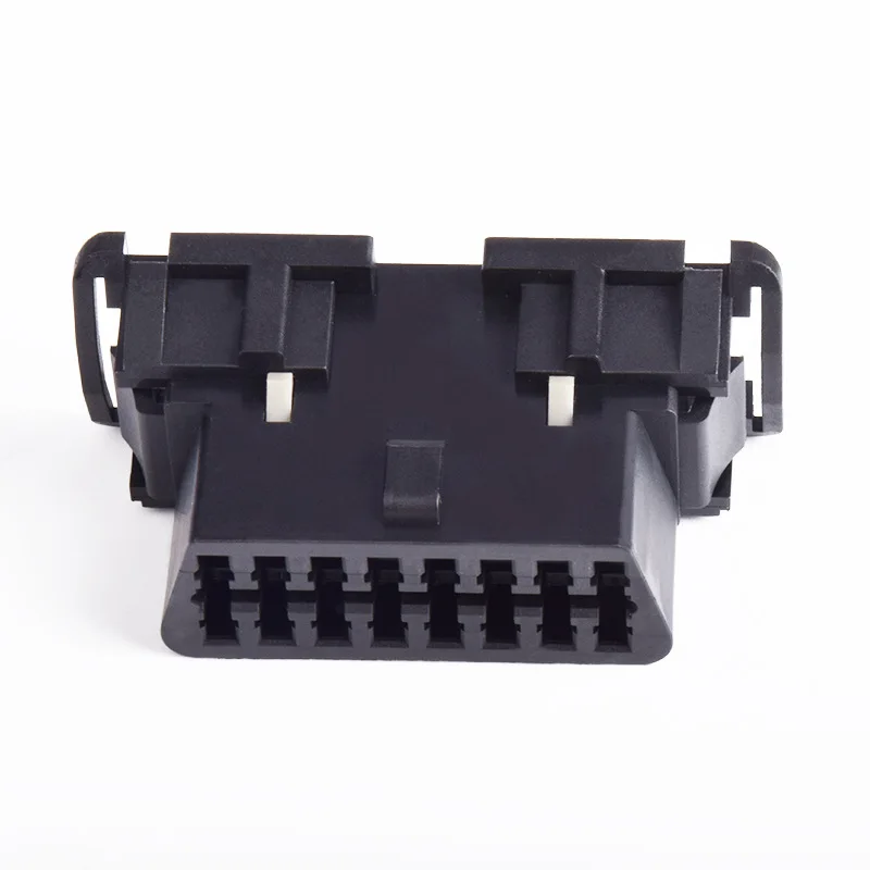 Automobile OBD2 16pin Female Connector OBD Diagnostic Plug Head Factory