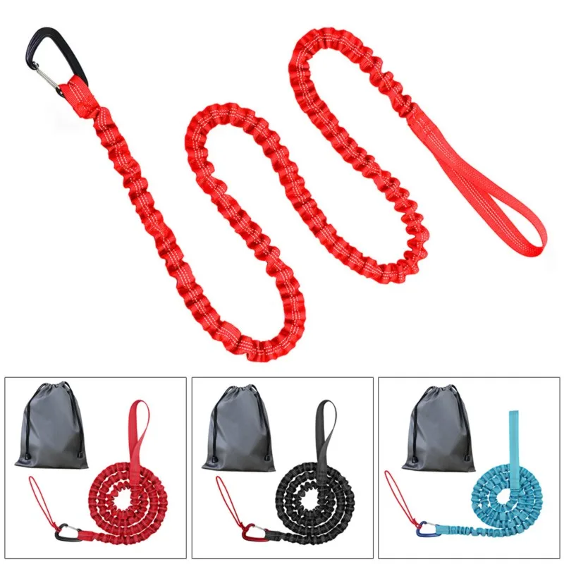 

New Bicycle Elastic Leash Belt Nylon Traction Rope Parent-Child MTB Bike Towing Rope Kid Ebike Safety Equipment Outdoor Tool