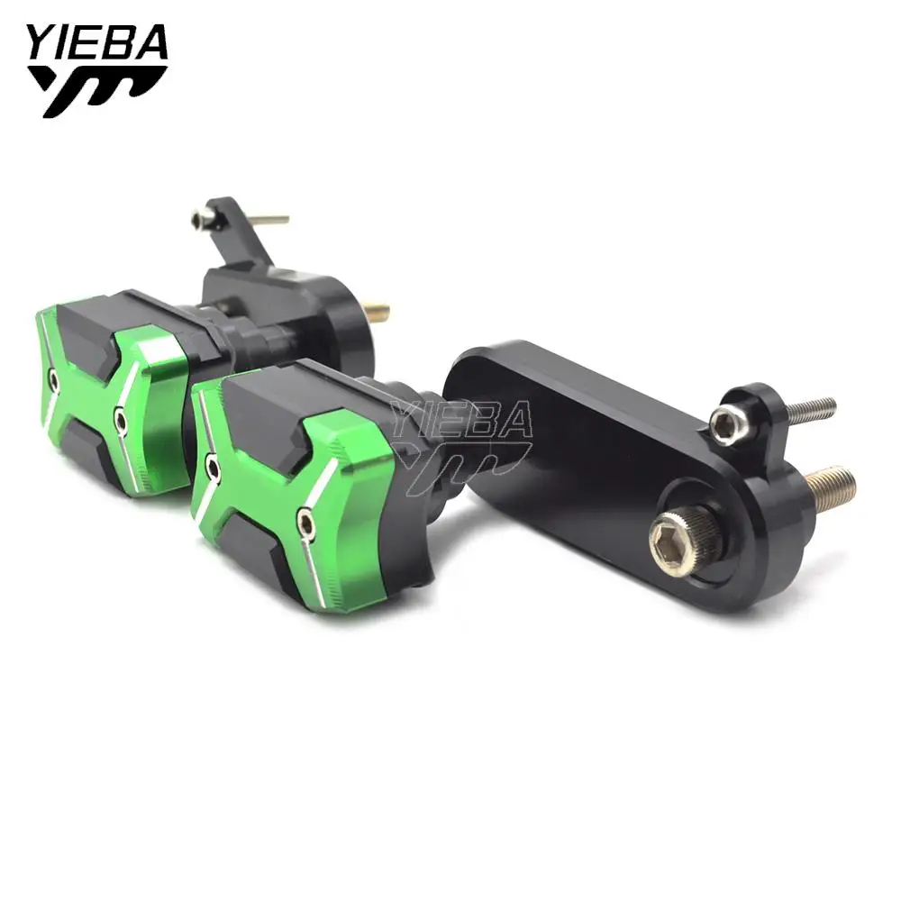 CNC Aluminum Motorcycle Frame Crash Pads Engine Case Sliders Protector Falling Protection For