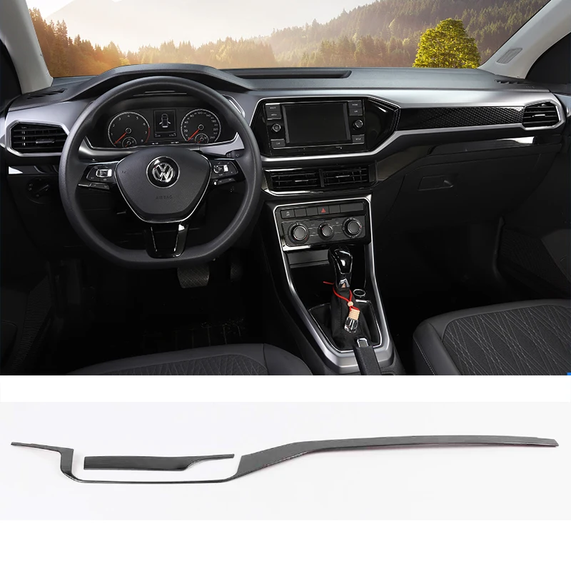 

Автомобильная центральная консоль, приборная панель, балансировка для Volkswagen Vw T-cross 2018 2019 2020 2021 2022 2023 C11, аксессуары, автомобильный комплект