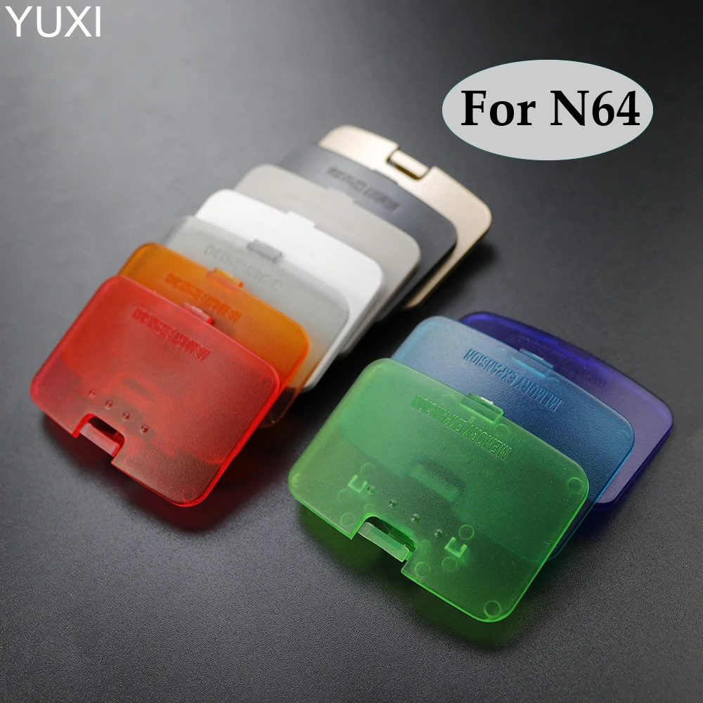 Yuxi 1 Pz Per N64 Door Cover Jumper Pak Coperchio Memory Expansion Pak Per 64 Expansion Pack Card Slot Cover Porte Cover