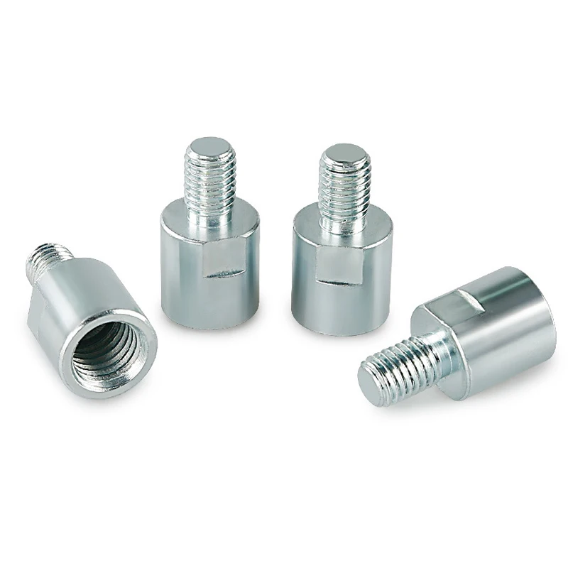 Angle Grinder Thread Conversion Adapter M10 M14 16 Nut Connecting Rod Internal to External Thread Power Tool DIY Accessories 1pc