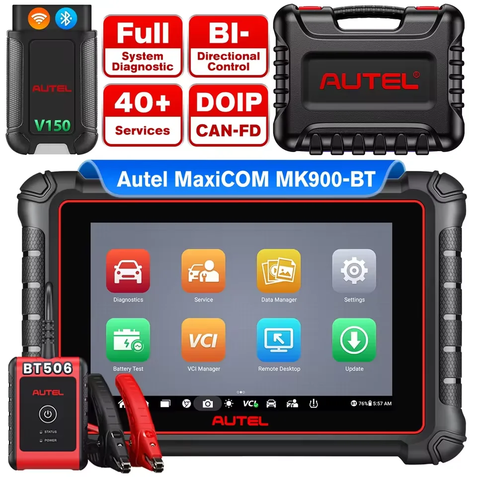 أدوات التشخيص Autel MaxiCOM MK900BT أدوات التشخيص...