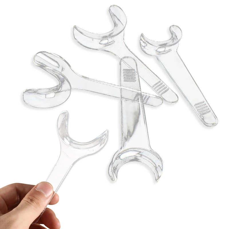 

Dental Cheek Retractor Mouth Opener 4Pcs/lot Lip Expander T-Shape Small & Large Teeth Whitening