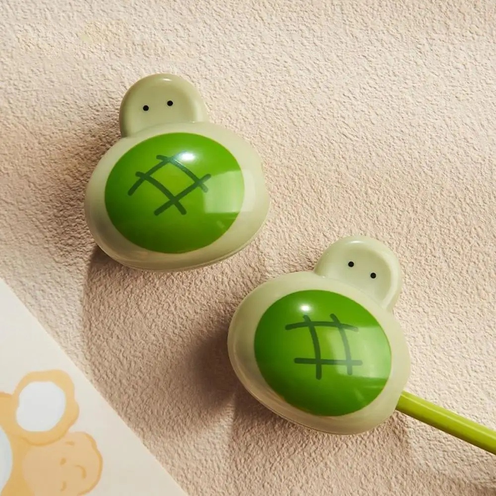 Travel Toothbrush Head Covers Cartoon Penguin Tortoise Toothbrush Protector Cap Brush Pod Case Protective Portable Travel Clip toothbrush covers