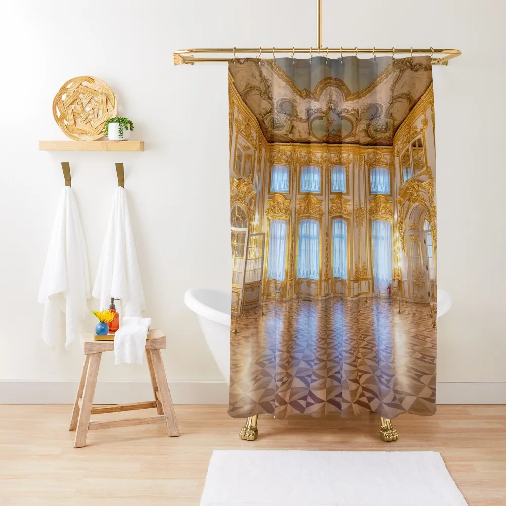 

The Catherine Palace in Tsarskoye Selo (Pushkin), Russia Shower Curtain Luxury Bathroom Waterproof Shower Curtain