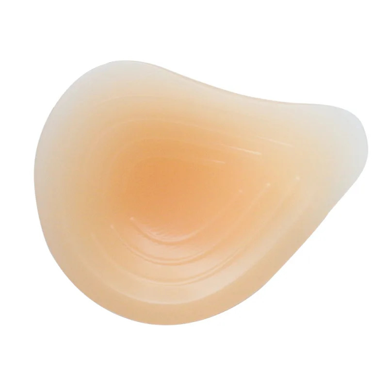 Spiral shape postoperative silicone false breast form 1PCS 100g-600g artificial breast prosthesis for mastectomy