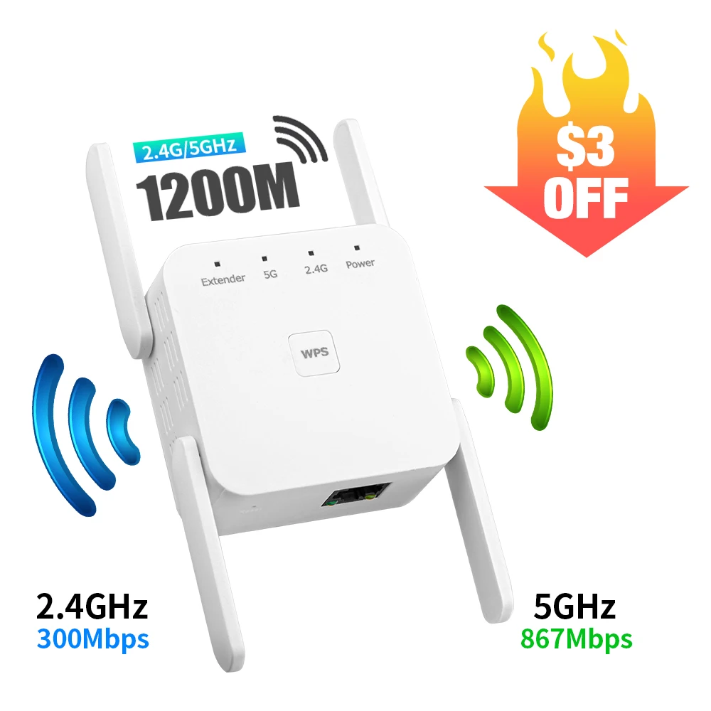 300m Wireless Wifi Repeater 802.11n Signal Amplifi Wifi Routers