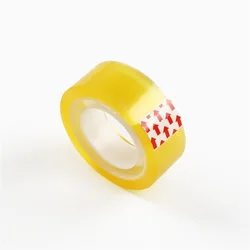 Clear Adhesive Packing Tape for Office and School Supplies (Yellowish transparen)