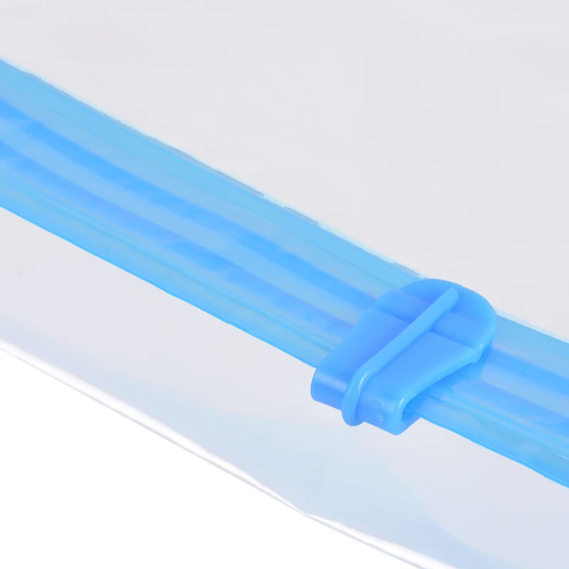 Convenient Vacuum Bag Storage Home Organizer Transparent Clothes Organizer