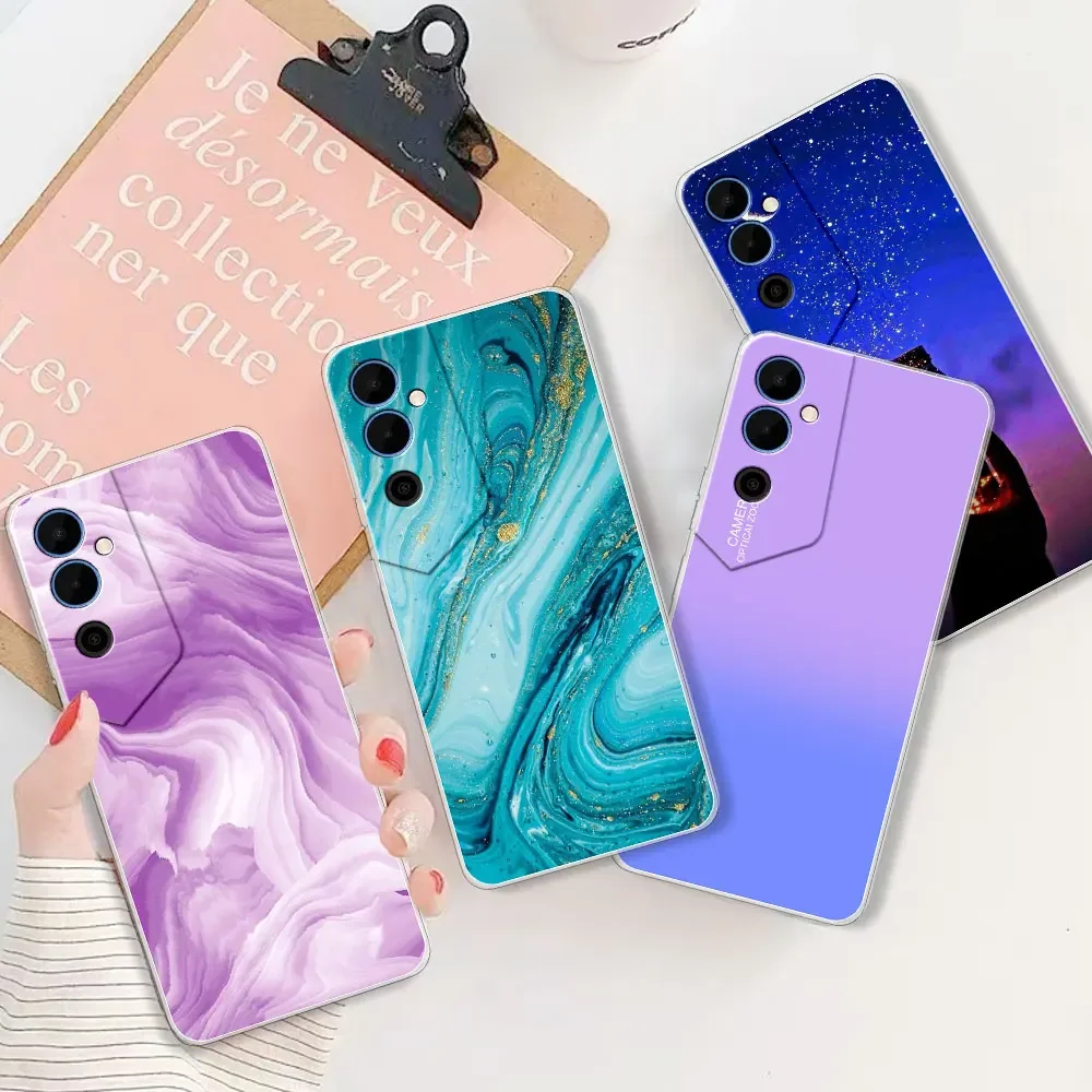 Clear Soft Silicone TPU Phone Case with Bumper Protection for Tecno Pova Neo Series