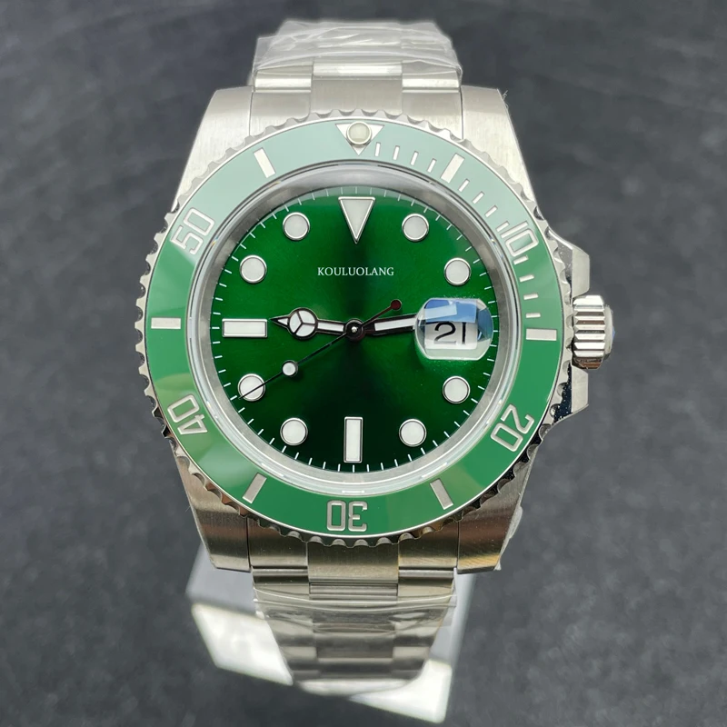 41mm automatyczny zegarek męski ruch Miyota Sapphire wodoodporny ...