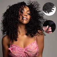 Perruque en cheveux humains bouclés birmans, frontale en dentelle HD transparente 13x4, pré-épilée, densité 250%, 28 pouces 6