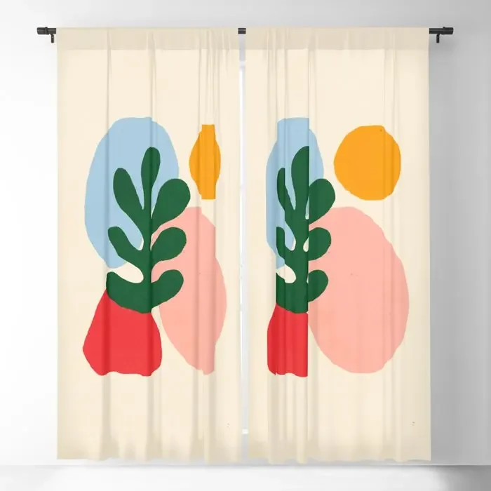 

Wildlife | Cutouts By Henri Matisse Blackout Curtains 3D Print Window Curtains For Bedroom Living Room Decor Window Treatments
