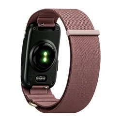 Premium Sports Woven Nylon Loop Adjustable Replacement Strap - Garmin CIRQA (Mauve)