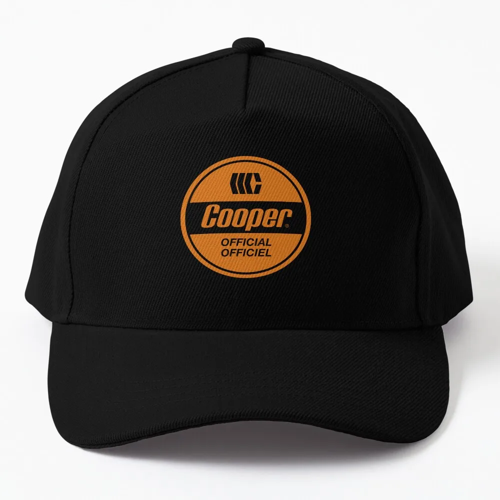 

Cooper Retro Hockey Puck Graphic Baseball Cap Snap Back Hat Visor Hats Man Women'S