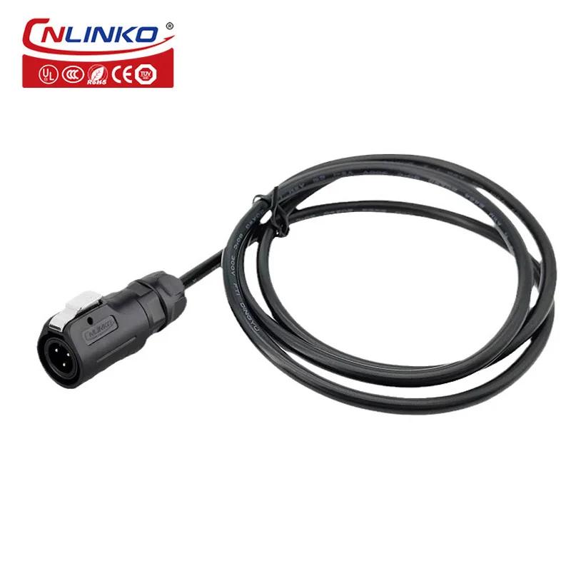 

Cnlinko Connector Cable harness Custom plugs and sockets Wire Connector Welding harness for HD TV PC Automation Video Audio