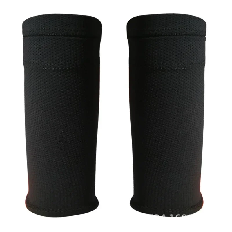 1 Pair Men Shin Guard Adult Kids Boys Football Leggings Ankle Socks Foot Protect Thick Pad Sleeves Shin Guard
