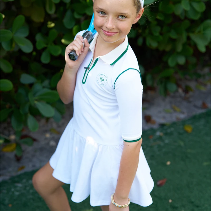 Kids clothes AS 2025 Children's Clothing Baby Romper Girl Sport Dress Boy Tennis Tshirt