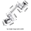 2025 Rotatable Multifunctional Extension Faucet Aerator 1080 Degree Swivel Robotic Arm Water Filter Sink Water Tap Accesorios 6