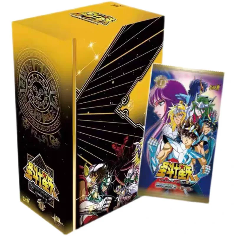 Genuine Kayou Vol.1-4 Saint Seiya Cards Cloth Awakening Anime Collection Cards Mistery Box Board Game Toy Birthday Gift Toy