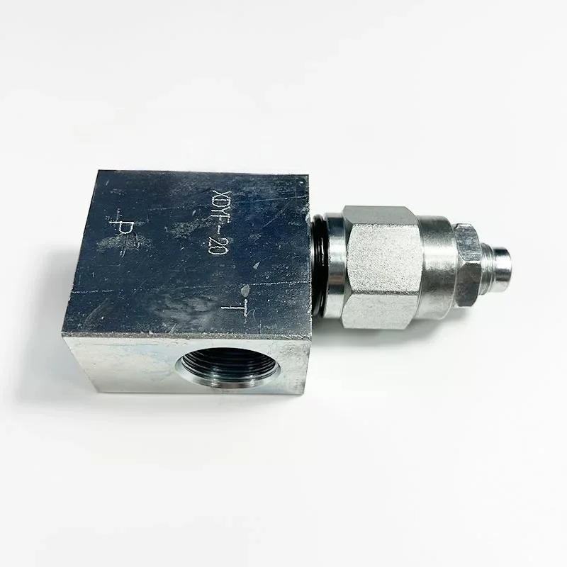 XDYF20-00 pilot operated one-way relief valve for refueling block, small relief valve for breaking hammer excavator