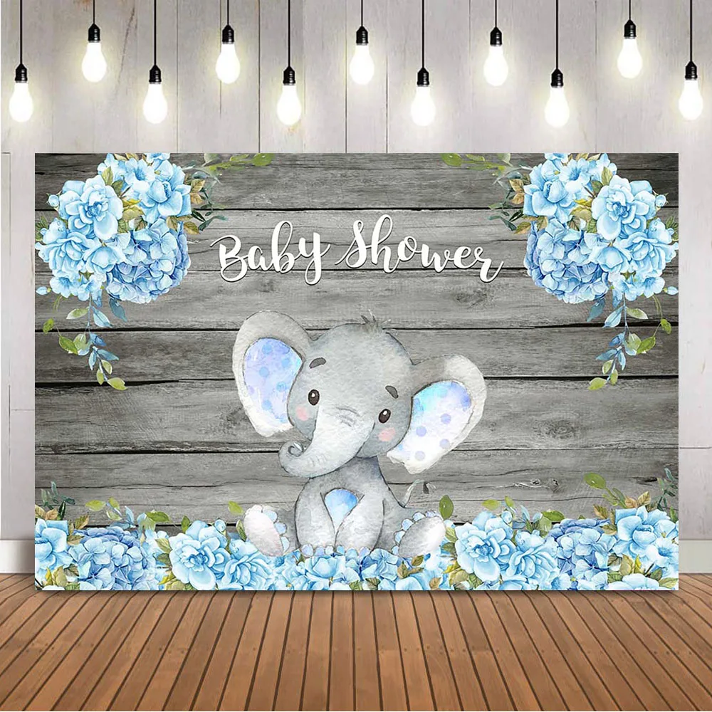 Boy Baby Shower Backdrop