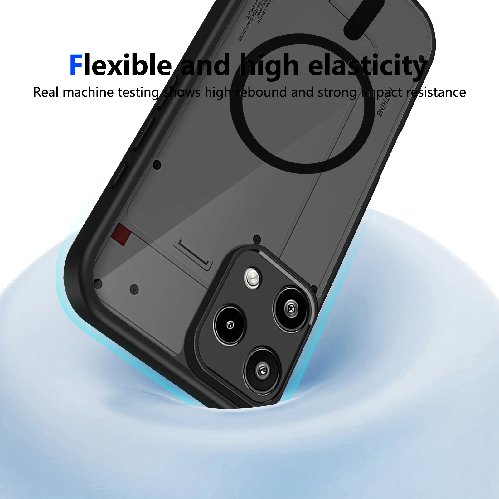 Sleek Silicone Skin Feel Case with MagSafe - Matte Bumper Cover