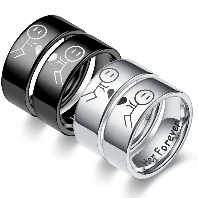 Anello - Donna - Hip Hop - HJ0092 - Silicone - Foto 9