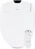 Swash Electric Bidet Toilet Seat With Oscillating Nozzle Warm Air Dryer Night Light Remote Control - Elongated White 1