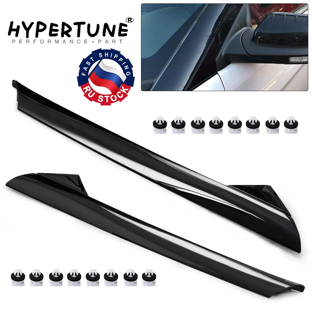 WIWIGI Windshield A-Pillar Moulding Driver&Passenger Side Outer Trim Inner Replace Fit for Ford Explorer 2011-2019 BB5Z7803137AA BB5Z-7803137AB BB5Z7803137BA BB5Z7803145AA 