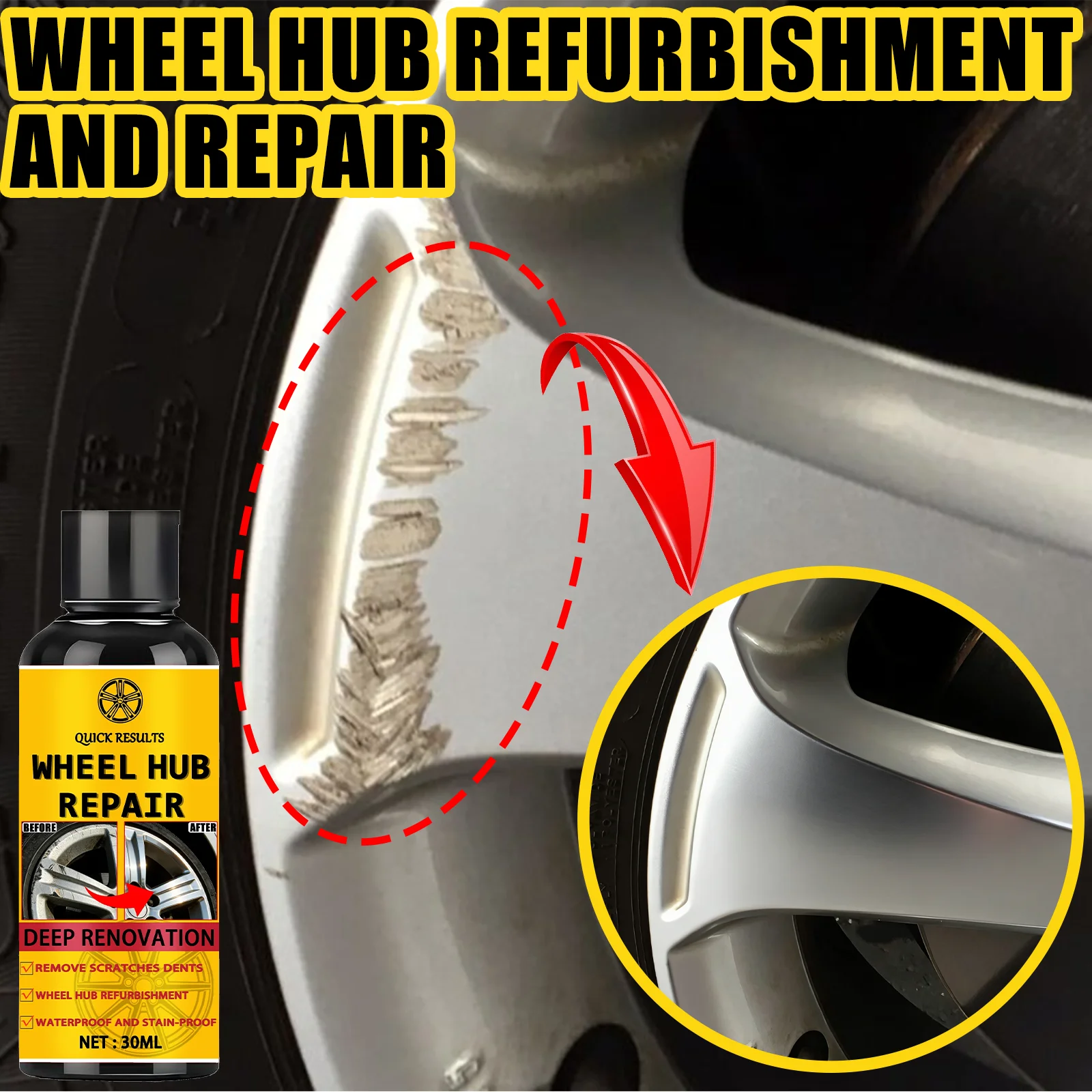 CarWheelHubScratchRefurbishmentPaste,TireRimScratchPaintRepairPaste-AluminumandSteelRingsDentRestoreCare&3-AliExpress34