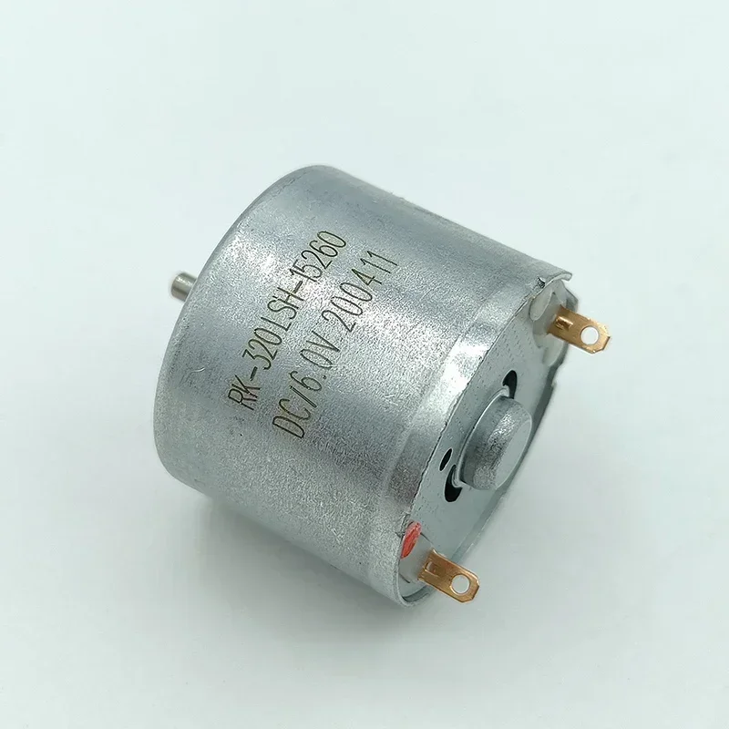 RK-320SH-15260 RF-320CH 미니 24mm 전기 모터 DC 3V 3.7V 5V 6V 9V 10900RPM 마이크로 라운드 스핀들 모터 DIY 취미 장난감 모델