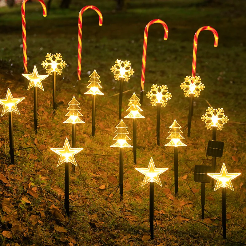 5pcs Outdoor Christmas Tree Decoration Lights Christmas Tree Outdoor Patio Waterproof and Durable Christmas Decoration 1pc universal eject button car auto vehicle tuning cigarette lighter cover decoration durable interior accessories 12v universal