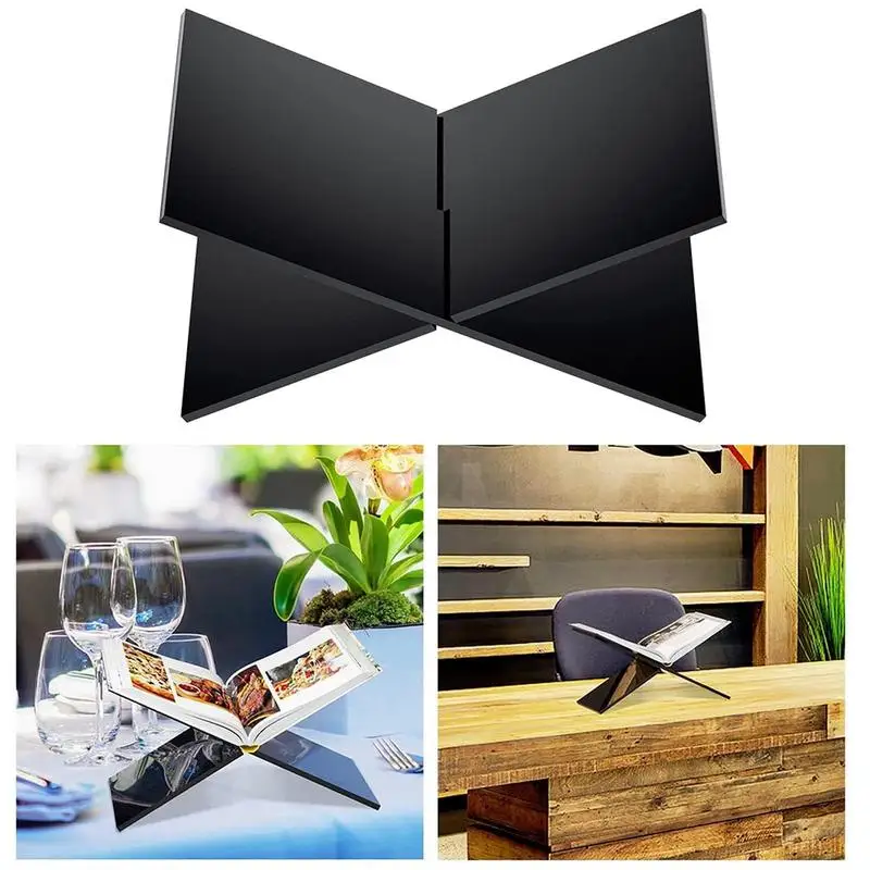 Acrylic Book Stands For Display X Type Multi-functional Book Holder  Multi-functional Coffee Table Book Stand For Home Offices - AliExpress