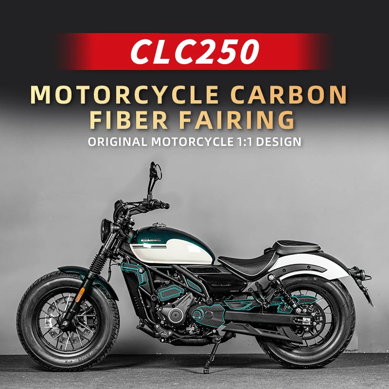 Use-For-CFMOTO-250CLC-Motorcycle-Carbon-Fiber-Fairing-Stickers-Kits-Of ...