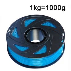 Flexible TPU 3D Printing Filament - Versatile Colors and 1.75mm Precision (1KG Blue)