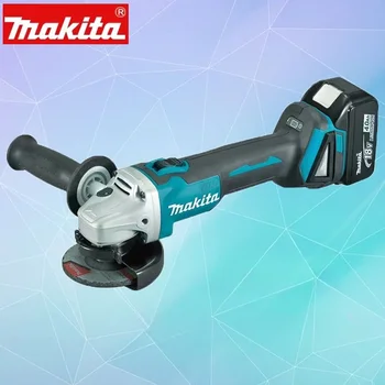 Makita 18V 125mm DGA404 Brushless Lithium Electric Angle Grinder Rechargeable Cutting Machine High Power Polishing Machine 1
