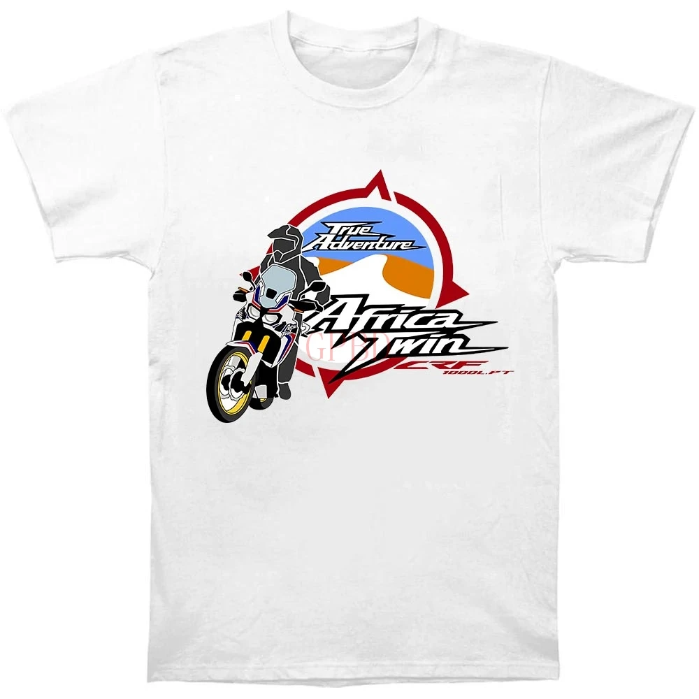 Uomo Maglione Hon Africa Twin Crf 750 F Adventure Sports Paris 100% Cotone O Neck T-Shirt