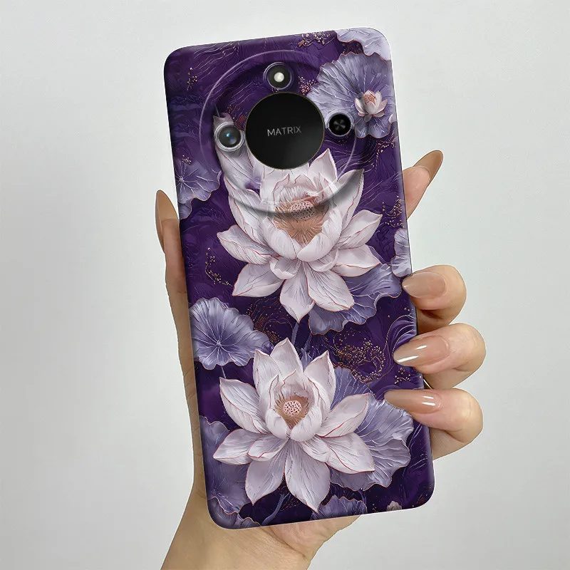 Sweet Painted Silicone Phone Case - Fashion Cartoon Design, Protective & Stylish