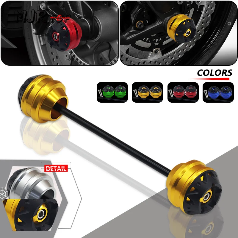 

NEW Wheel Falling Protector Pad Kit For BMW K1600B K1600GT K1600GTL 2010-2019 Motorcycle CNC Front Axle Fork Crash Sliders Cap
