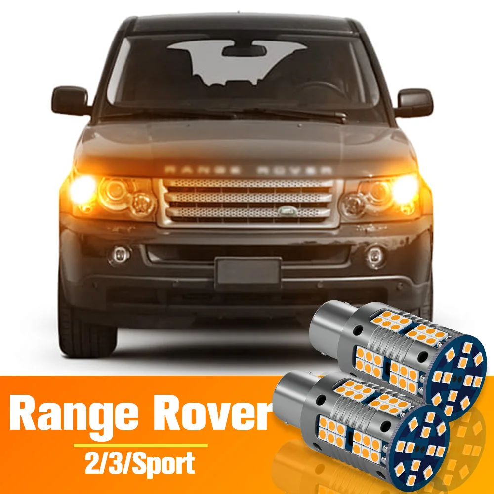

2pcs LED Turn Signal Light Turning Bulb Accessories For Land Rover Range Rover 2 3 Sport 1 2002 2003 2004 2005 2006 2007 2008