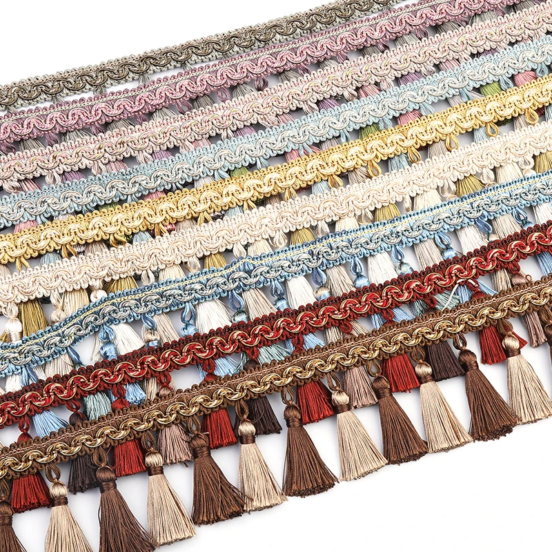 Dailylike Sewing Ribbon Tassel Fringe Cotton Trim Ethnic Latin Dress Stage Garment Curtain Decorative Diy |