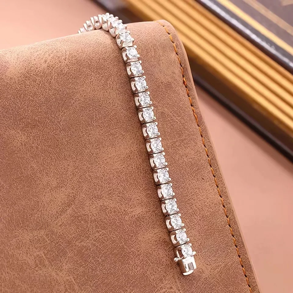 925 Sterling Tennis Bracelets Women | 925 Sterling Silver