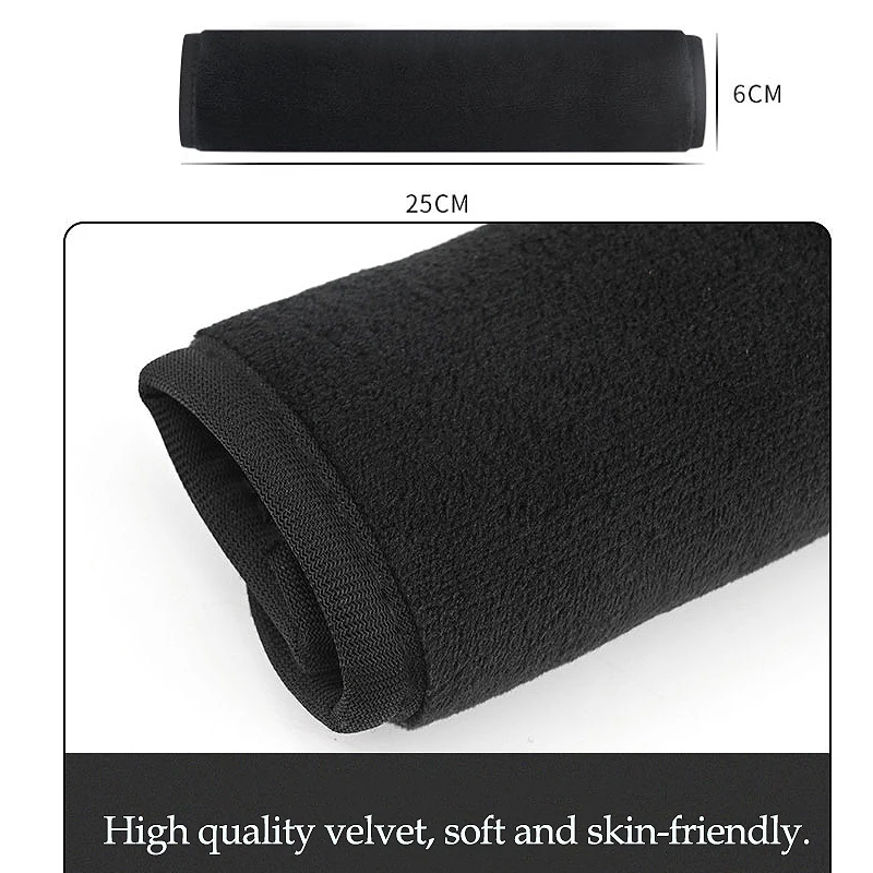 2pcs Car Seat Belt Covers Car Accessories Plush Car Safety Belt Pad Shoulder Pad Soft Seat Belt For Adults Accessories Interior 5