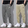 Men's Printed Elastic Waist Pencil Pants New Oversize Outdoor Sports Trousers Male Spring Autumn Casual Loose Running Sweatpants