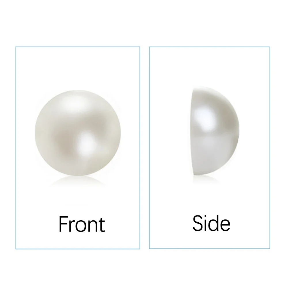 Imitation Pearl Beads Bridal White Color Mix Size 2mm-10mm Half Round Beads Imitation Pearl ABS Resin Flat Back Glitters For DIY Nail Craft Decoration