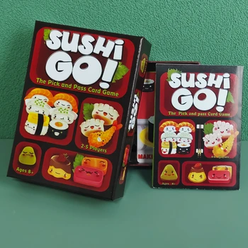 Sushi Go Party! - Le jeu de cartes Pick & Pass Deluxe, plaisir familial multicolore, parfait pour les fêtes et le divertissement à domicile 1