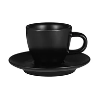MHW-3BOMBER Espresso Mug 80ml Ceramic Coffee Cup and Saucer Professional Home Barista Latte Art Mug Exquisite Kitchen Accessorie 6